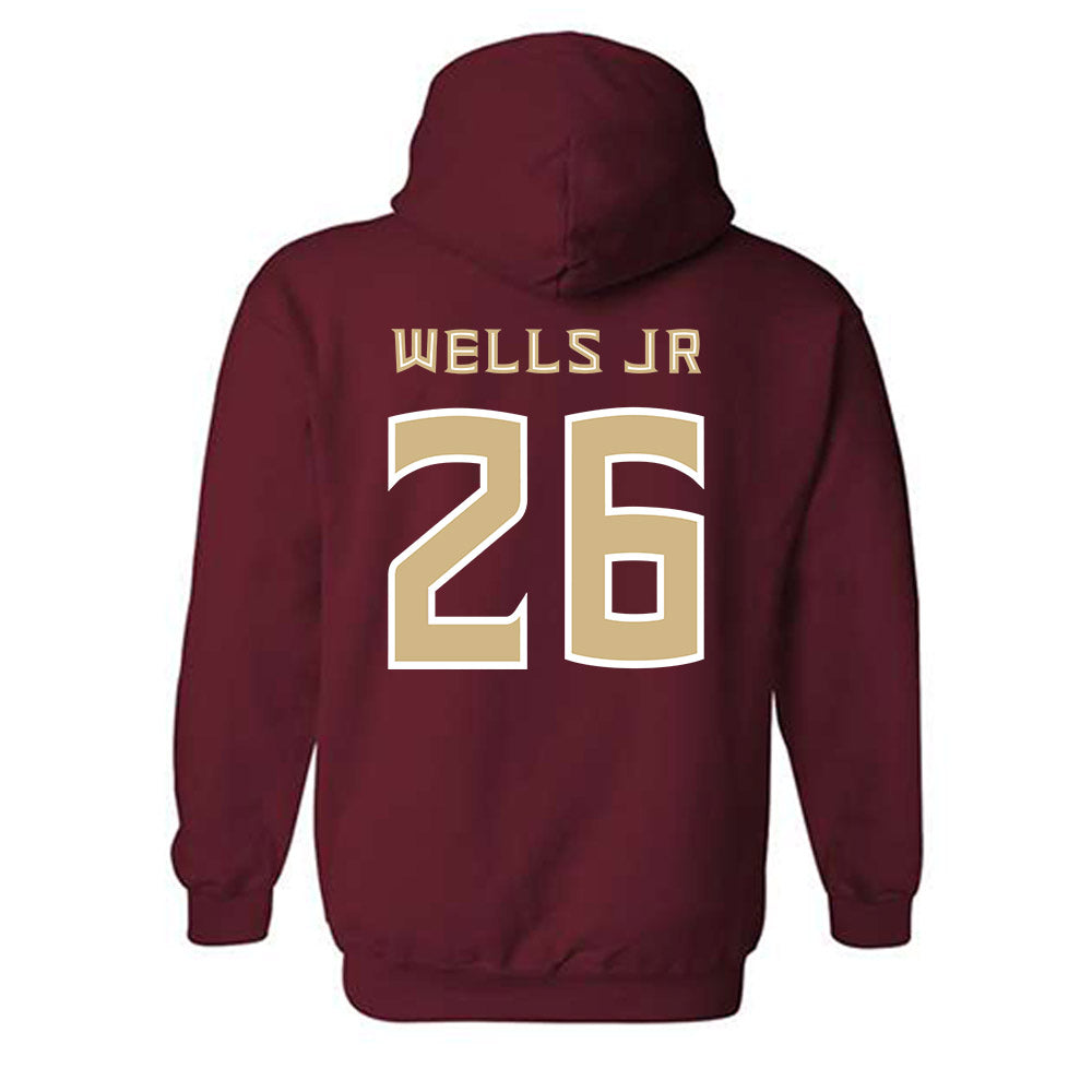 FSU - NCAA Football : Dwayne Wells Jr - Replica Shersey Hooded Sweatshirt-1