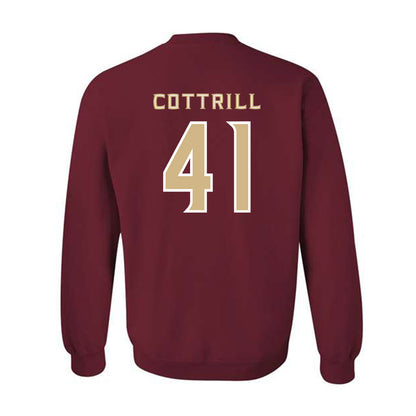 FSU - NCAA Football : AJ Cottrill - Replica Shersey Crewneck Sweatshirt-1