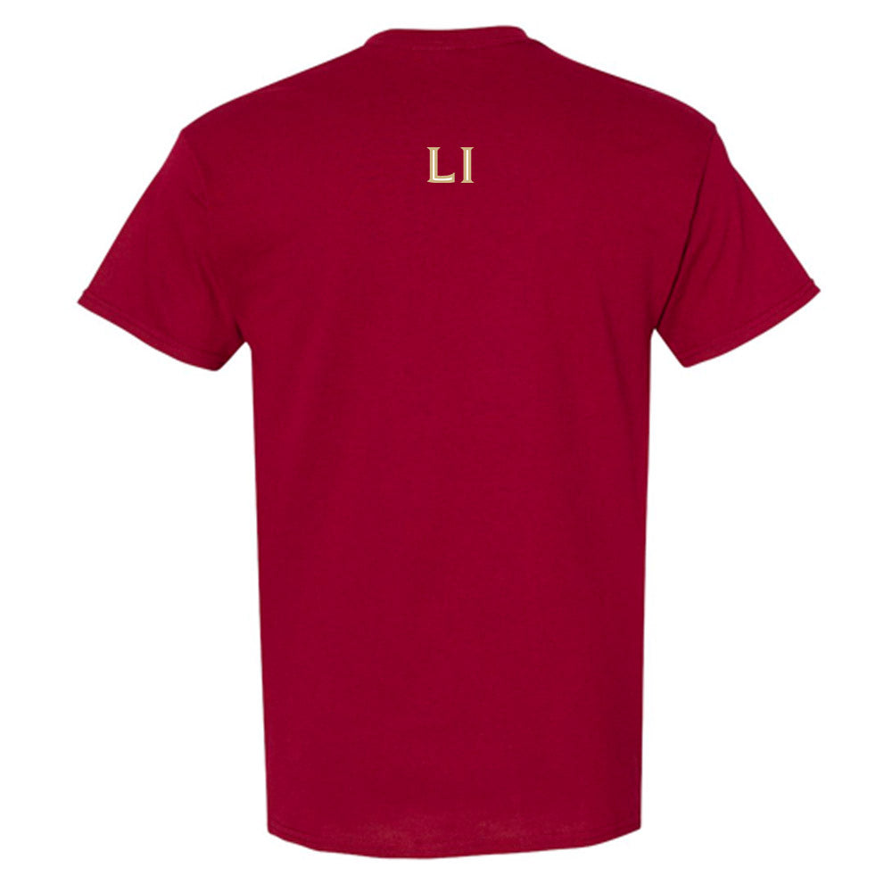 FSU - NCAA Women's Tennis : Tina Li - Replica Shersey T-Shirt-1