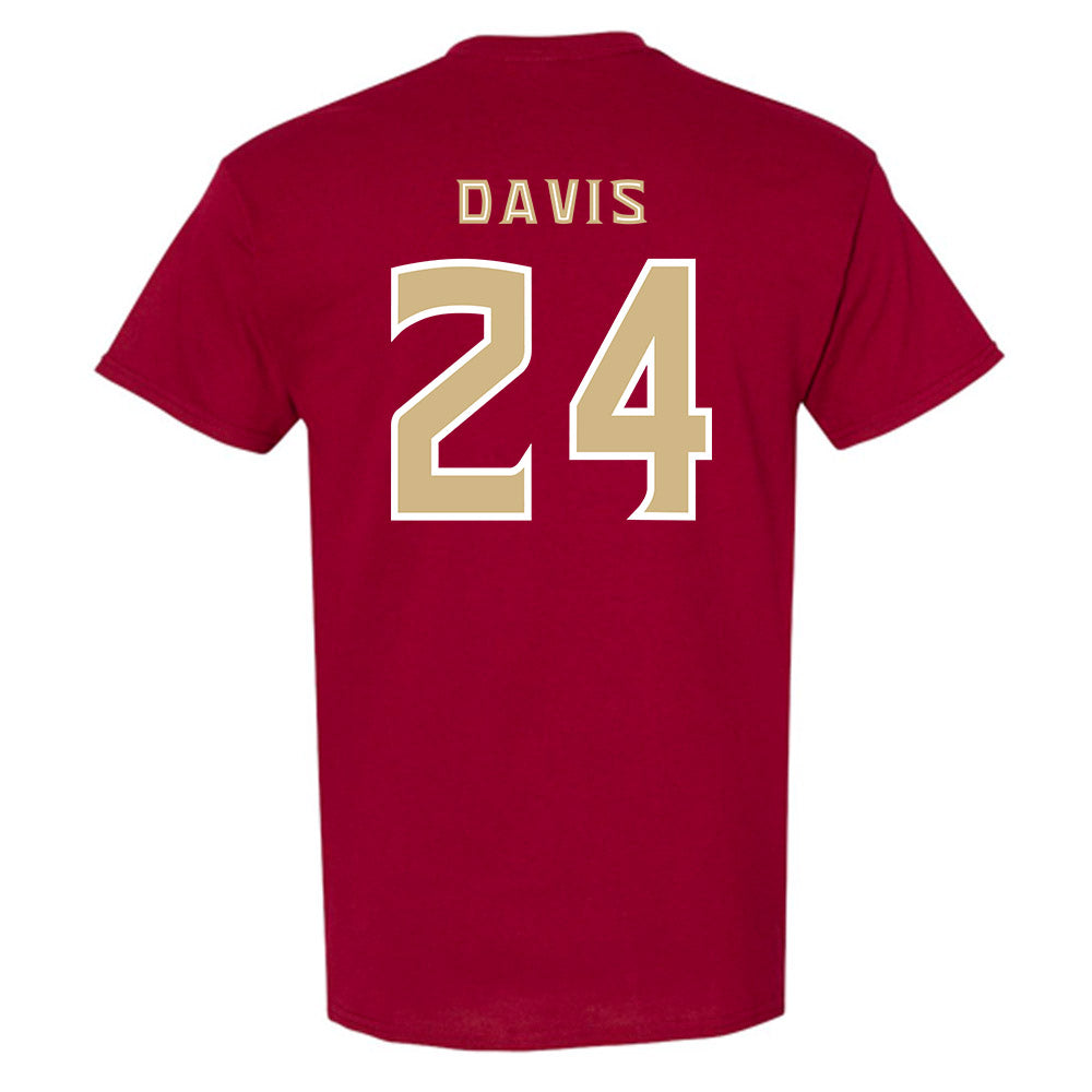 FSU - NCAA Women's Basketball : Pania Davis - Replica Shersey T-Shirt-1