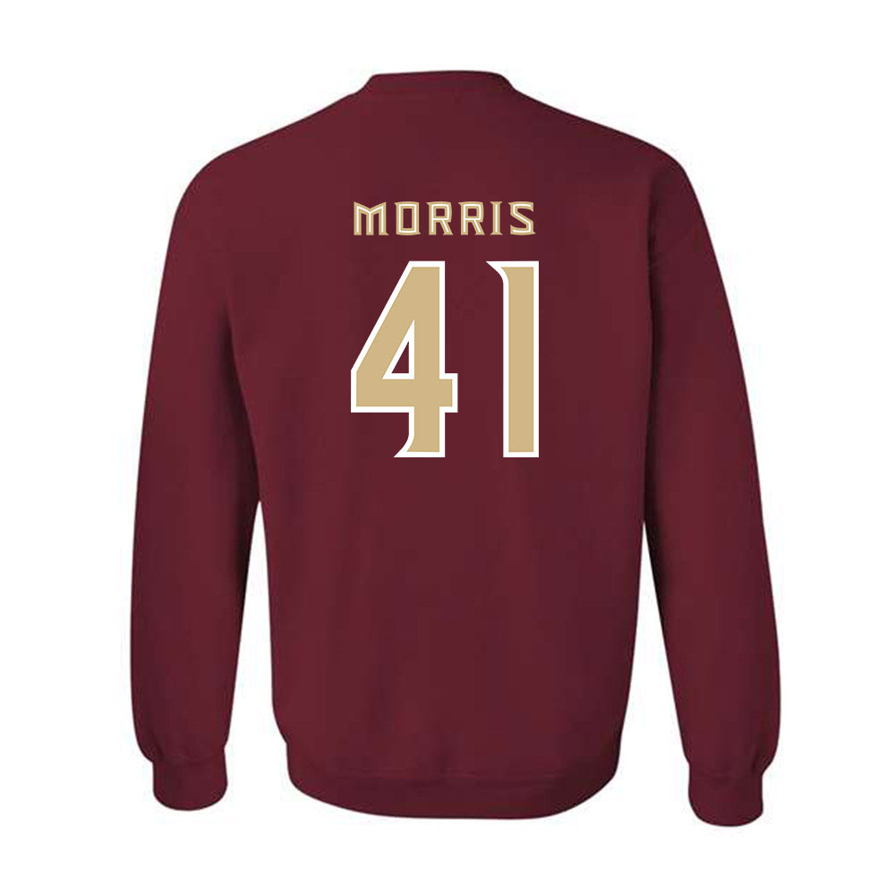 FSU - NCAA Men's Basketball : RJ Morris - Replica Shersey Crewneck Sweatshirt-1