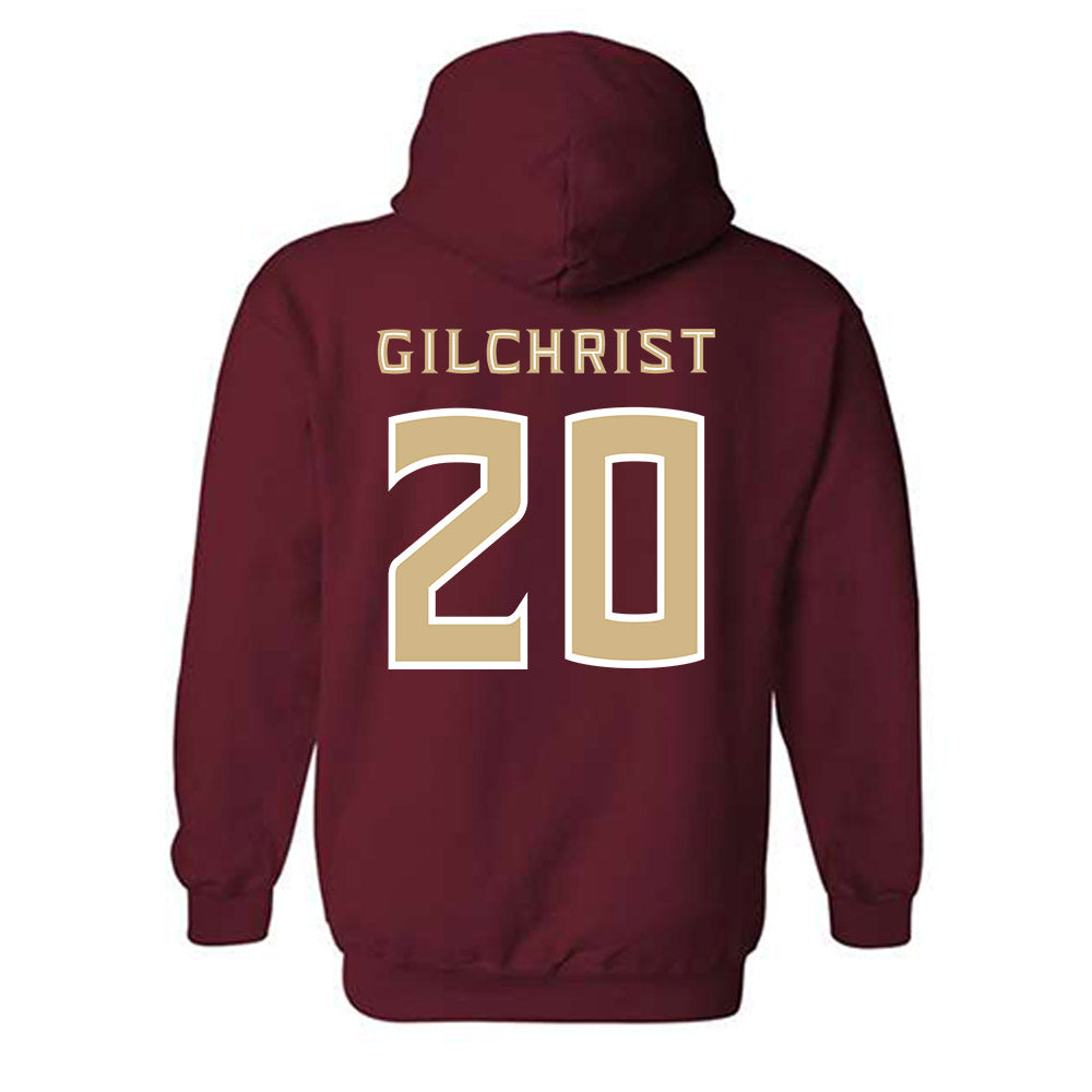 FSU - NCAA Women's Soccer : Heather Gilchrist - Replica Shersey Hooded Sweatshirt-1