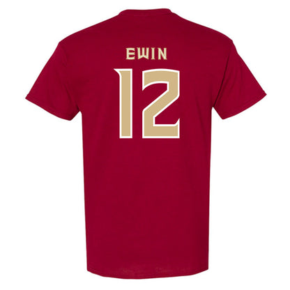 FSU - NCAA Men's Basketball : Malique Ewin - Replica Shersey T-Shirt-1