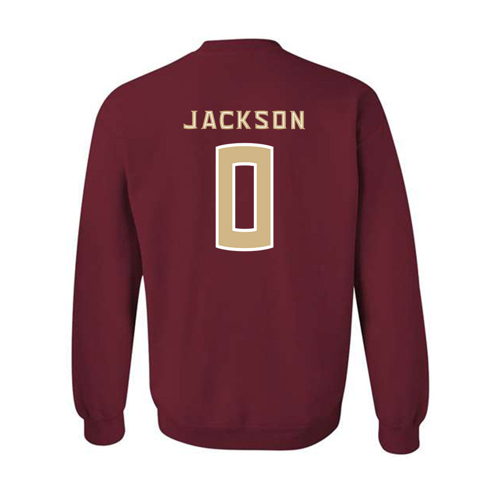 FSU - NCAA Men's Basketball : Chandler Jackson - Replica Shersey Crewneck Sweatshirt-1