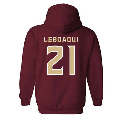 FSU - NCAA Women's Soccer : Olivia Lebdaoui - Replica Shersey Hooded Sweatshirt-1