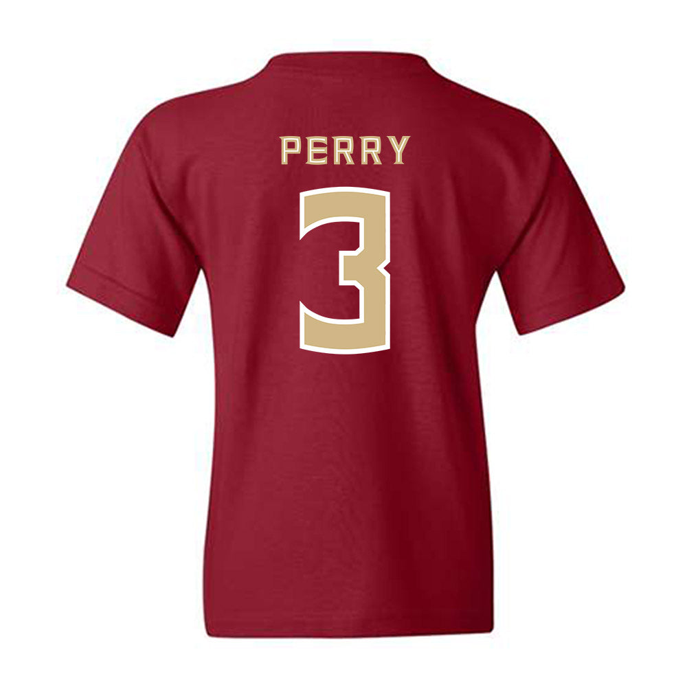 FSU - NCAA Women's Volleyball : Kelsey Perry - Replica Shersey Youth T-Shirt-1