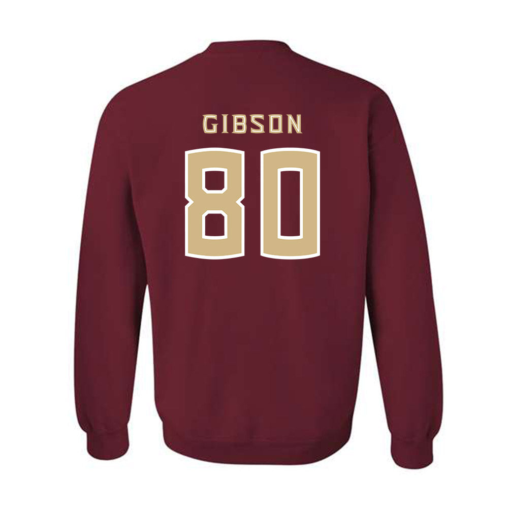 FSU - NCAA Football : BJ Gibson - Replica Shersey Crewneck Sweatshirt-1