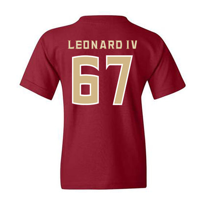 FSU - NCAA Football : Richie Leonard IV - Replica Shersey Youth T-Shirt-1