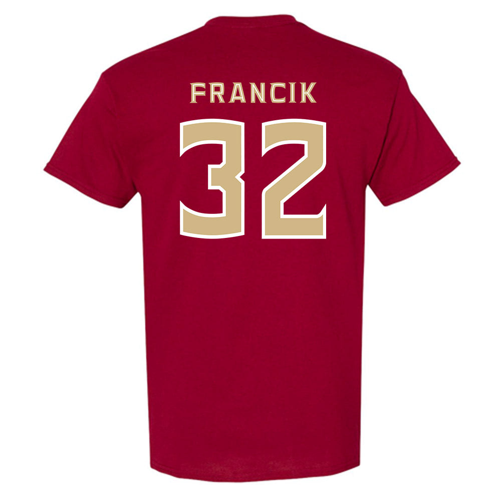 FSU - NCAA Softball : Jasmine Francik - Replica Shersey T-Shirt-1