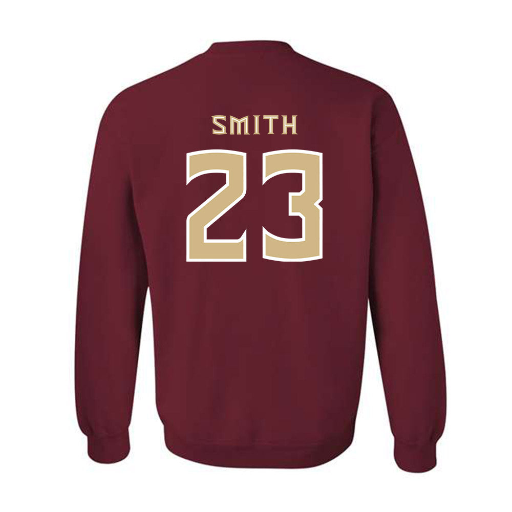 FSU - NCAA Women's Soccer : Maddie Smith - Replica Shersey Crewneck Sweatshirt-1