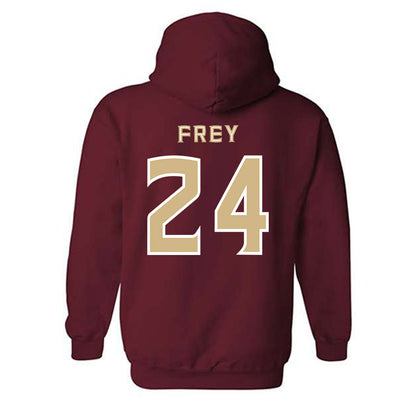 FSU - NCAA Softball : Madison Frey - Replica Shersey Hooded Sweatshirt-1