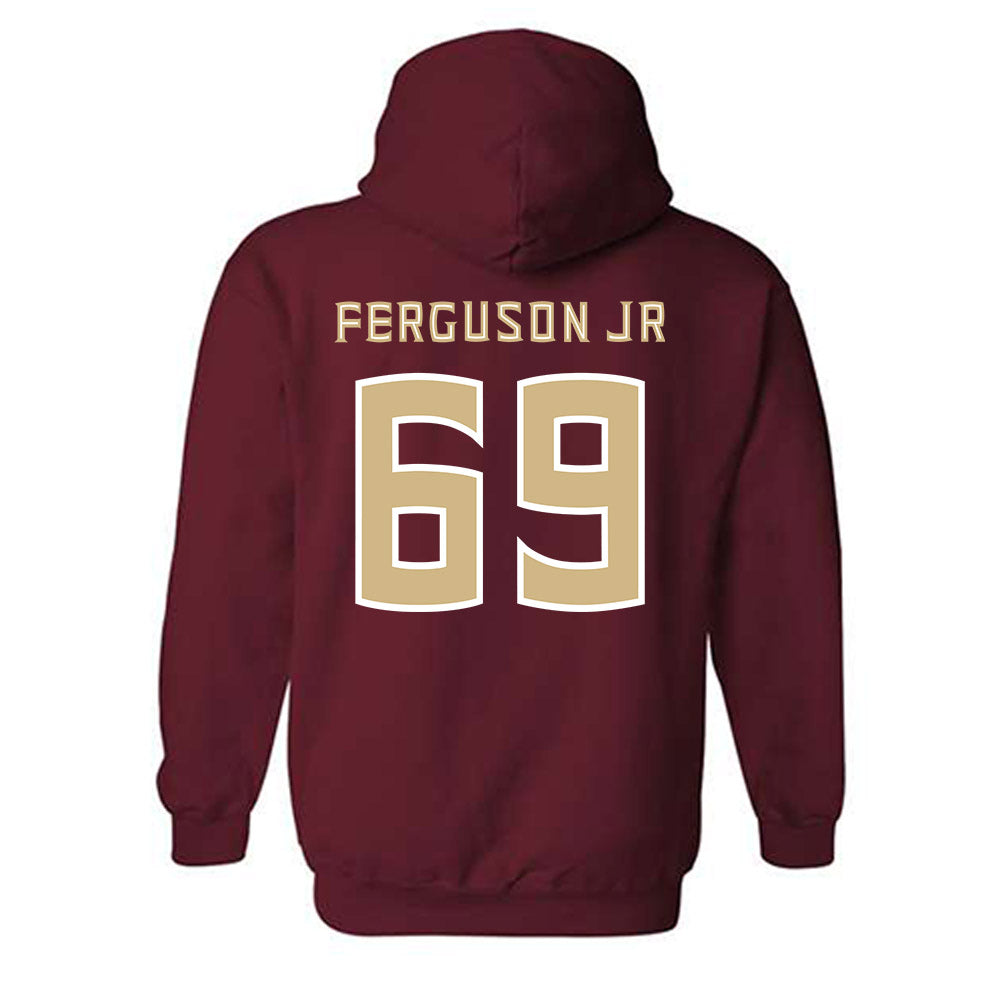 FSU - NCAA Football : TJ Ferguson Jr - Replica Shersey Hooded Sweatshirt-1