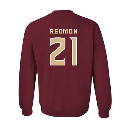 FSU - NCAA Football : Max Redmon - Replica Shersey Crewneck Sweatshirt-1
