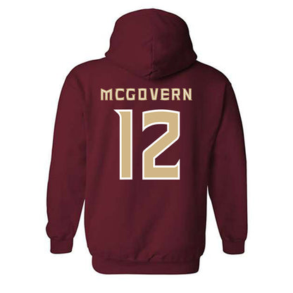 FSU - NCAA Women's Soccer : Peyton McGovern - Replica Shersey Hooded Sweatshirt-1