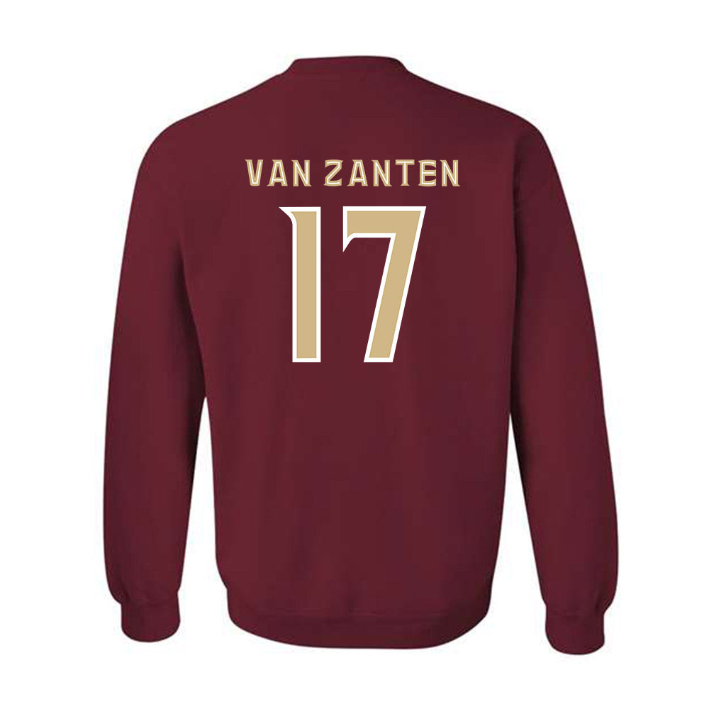 FSU - NCAA Women's Soccer : Amelia Van Zanten - Replica Shersey Crewneck Sweatshirt-1