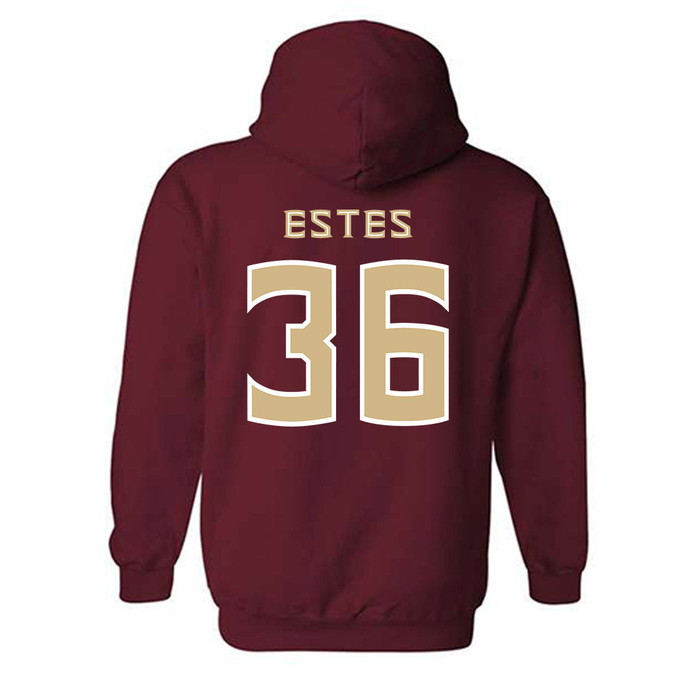 FSU - NCAA Baseball : Jace Estes - Replica Shersey Hooded Sweatshirt-1