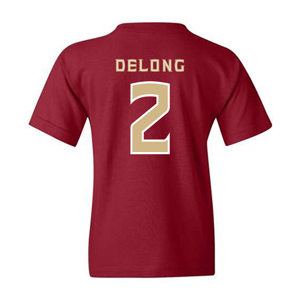 FSU - NCAA Softball : Addie DeLong - Replica Shersey Youth T-Shirt-1