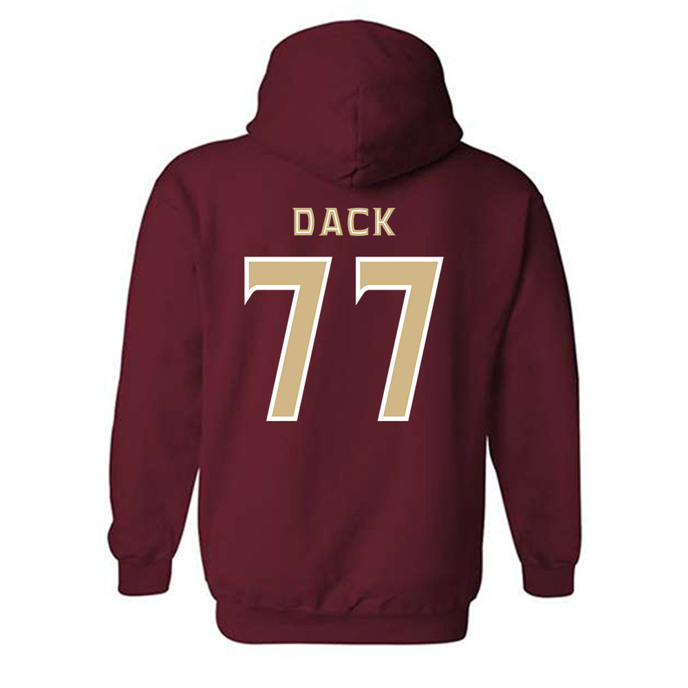 FSU - NCAA Softball : Katie Dack - Replica Shersey Hooded Sweatshirt-1