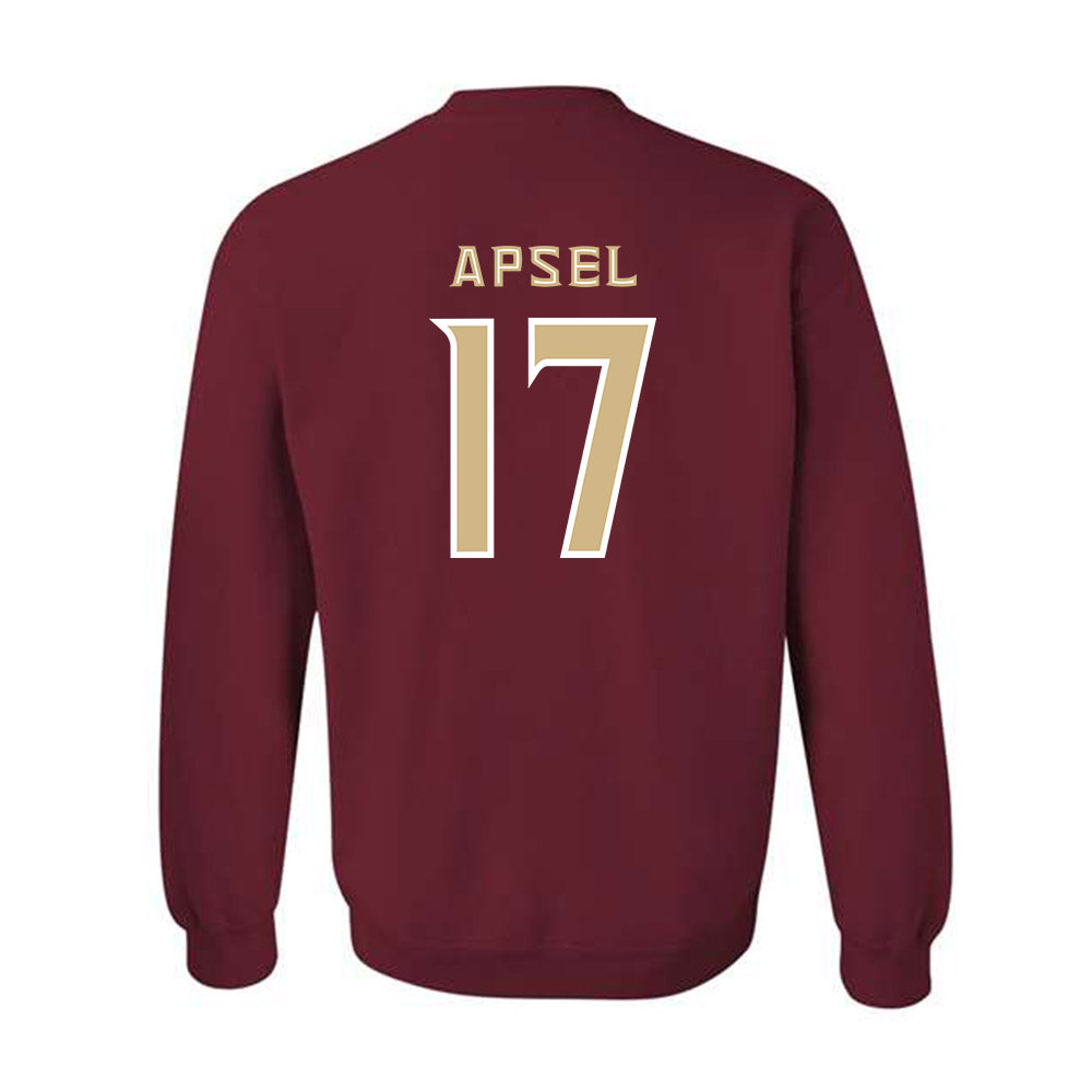 FSU - NCAA Softball : Julia Apsel - Replica Shersey Crewneck Sweatshirt-1