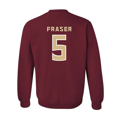 FSU - NCAA Baseball : Gabe Fraser - Replica Shersey Crewneck Sweatshirt-1
