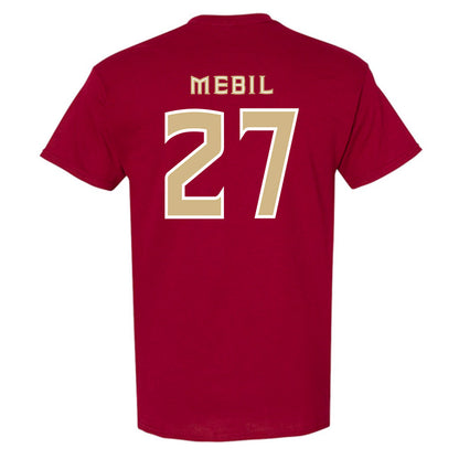 FSU - NCAA Baseball : Kevin Mebil - Replica Shersey T-Shirt-1
