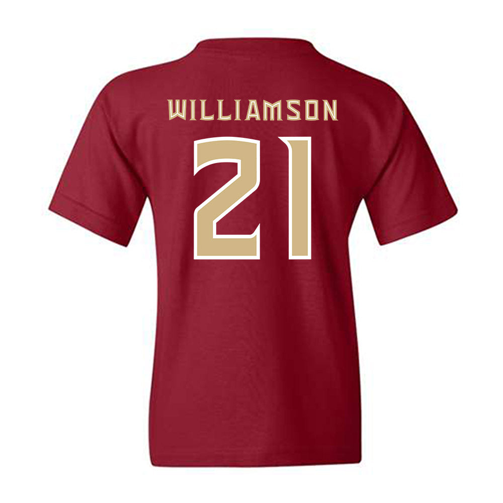 FSU - NCAA Football : Darion Williamson - Replica Shersey Youth T-Shirt-1