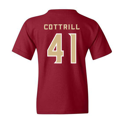 FSU - NCAA Football : AJ Cottrill - Replica Shersey Youth T-Shirt-1