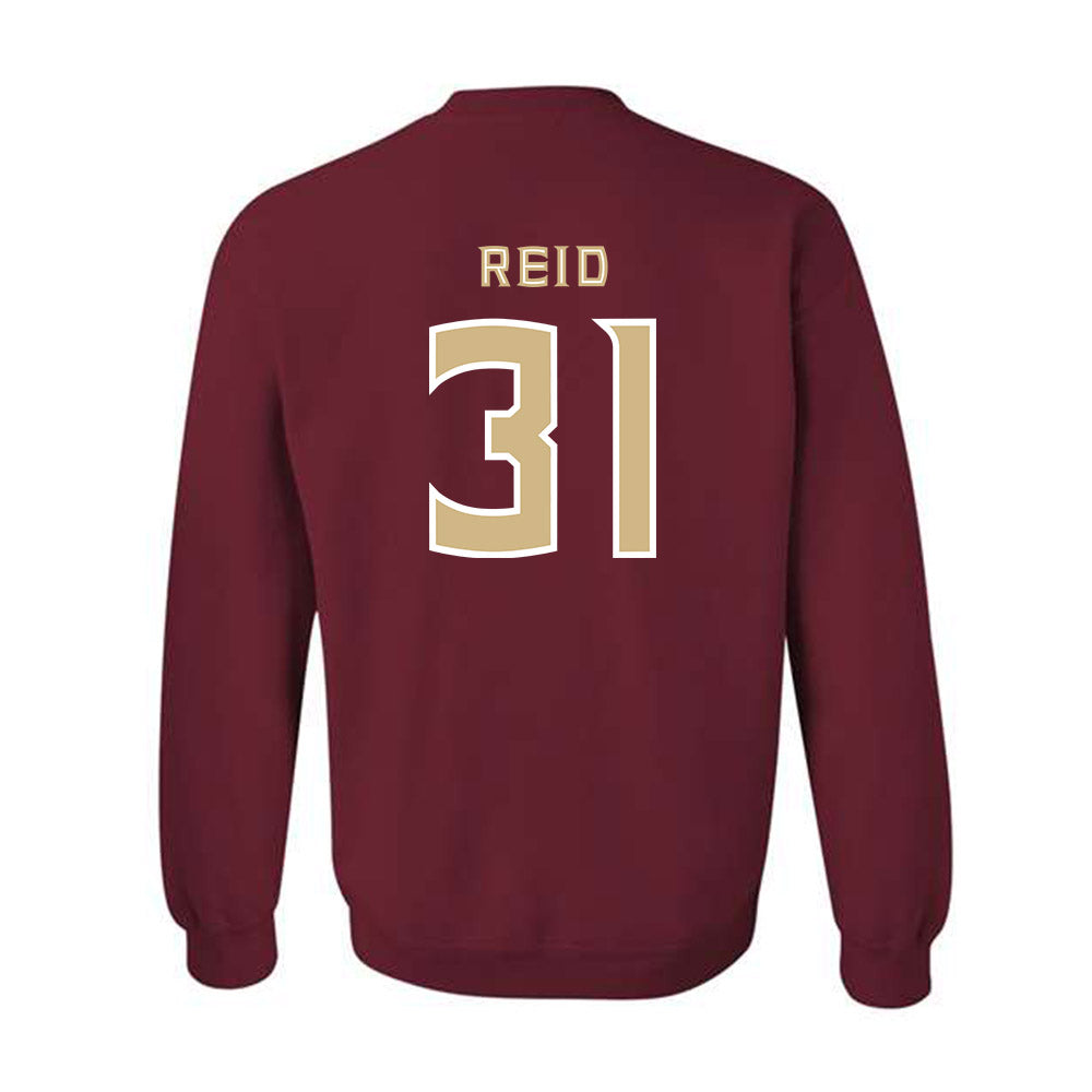 FSU - NCAA Softball : Makenna Reid - Replica Shersey Crewneck Sweatshirt-1