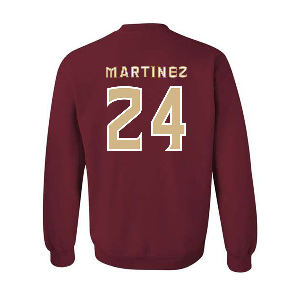 FSU - NCAA Baseball : Maison Martinez - Replica Shersey Crewneck Sweatshirt-1