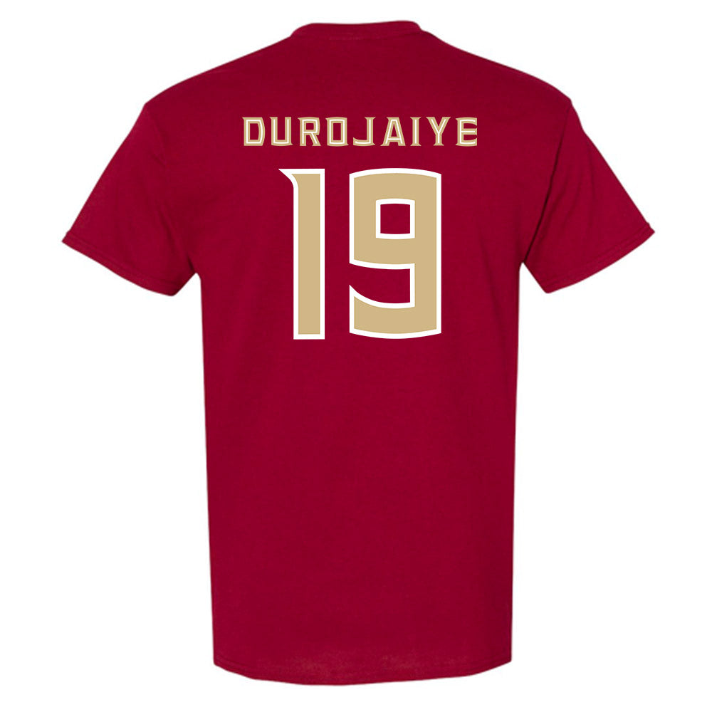 FSU - NCAA Football : Tomiwa Durojaiye - Replica Shersey T-Shirt-1