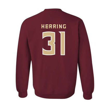 FSU - NCAA Football : Elijah Herring - Replica Shersey Crewneck Sweatshirt-1