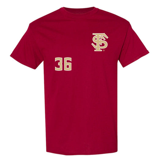 FSU - NCAA Baseball : Jace Estes - Replica Shersey T-Shirt-0