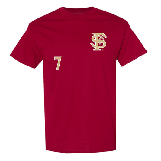 FSU - NCAA Football : LaWayne McCoy - Replica Shersey T-Shirt-0