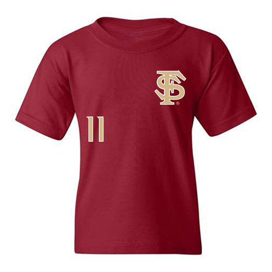 FSU - NCAA Football : Brock Glenn - Replica Shersey Youth T-Shirt-0