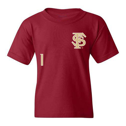 FSU - NCAA Men's Basketball : Martin Somerville - Replica Shersey Youth T-Shirt-0