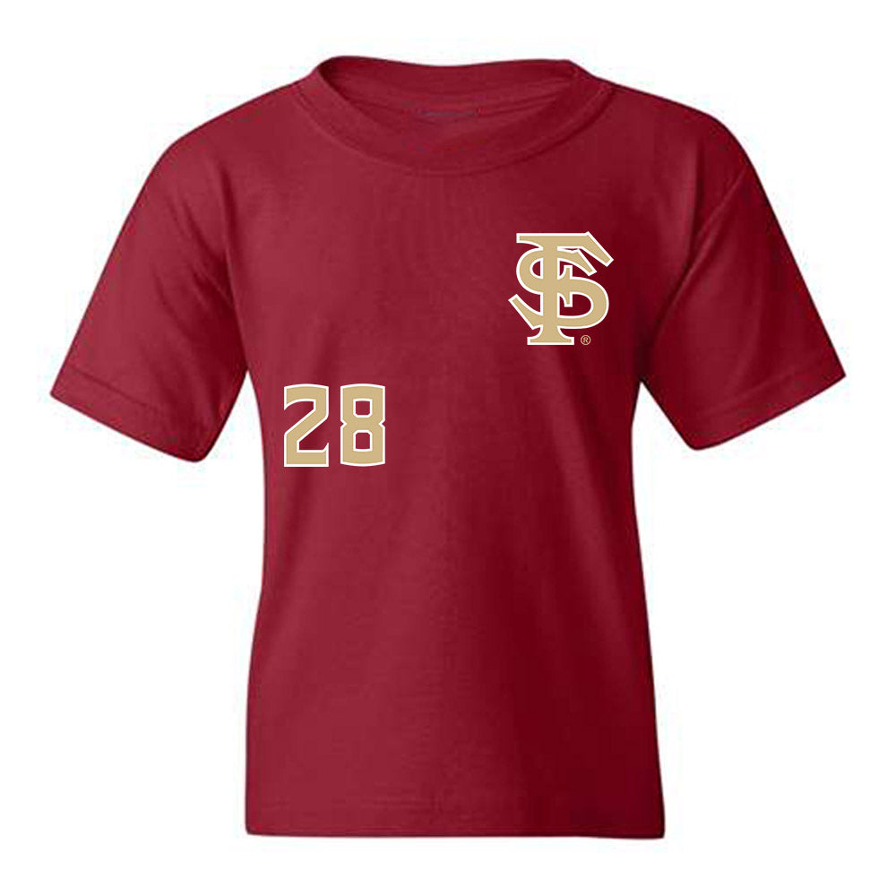 FSU - NCAA Women's Soccer : Solai Washington - Replica Shersey Youth T-Shirt-0