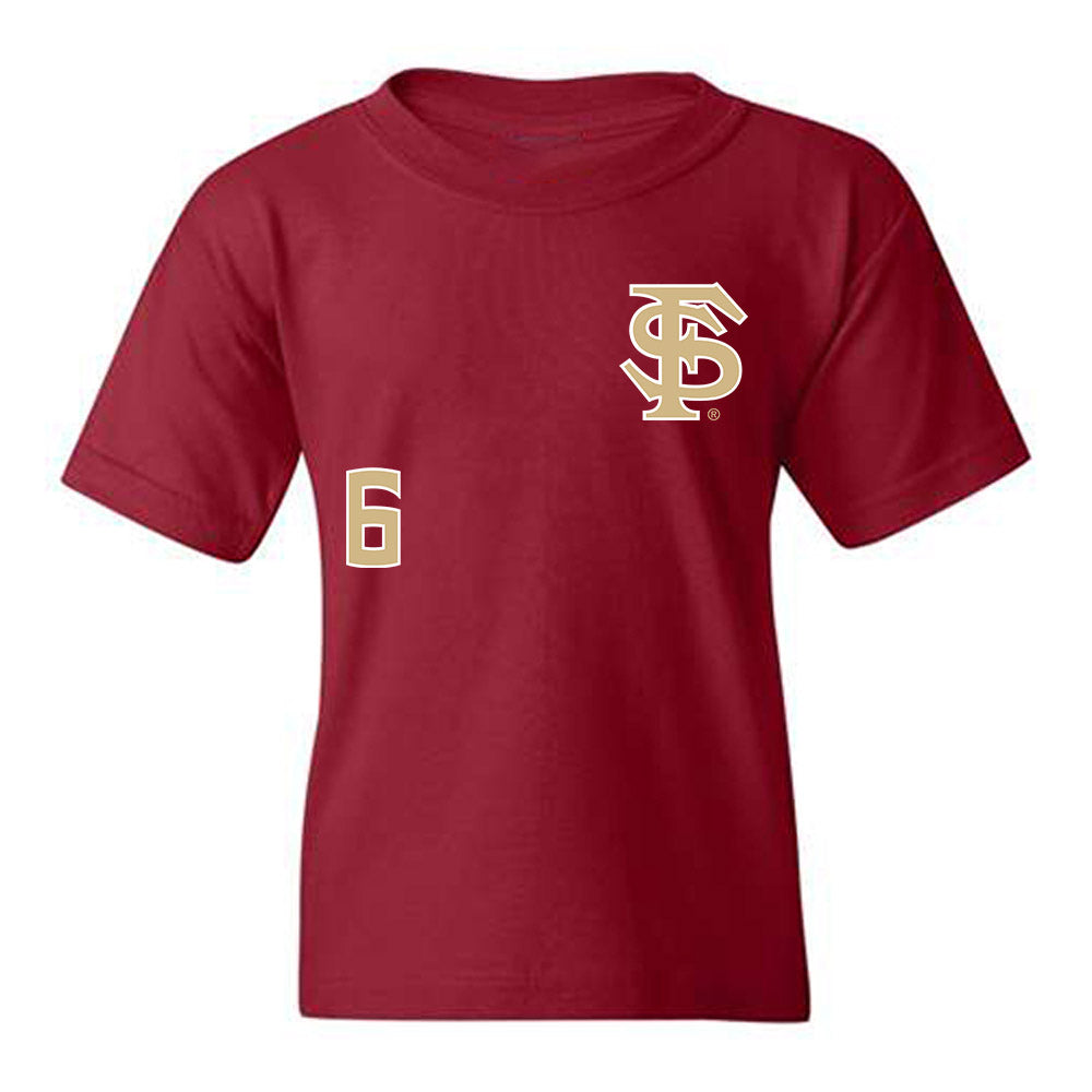 FSU - NCAA Football : Darrell Jackson Jr - Replica Shersey Youth T-Shirt-0