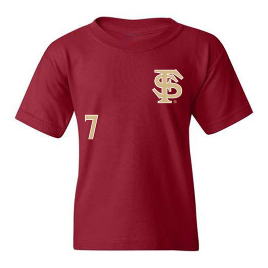 FSU - NCAA Baseball : Jaime Ferrer - Replica Shersey Youth T-Shirt