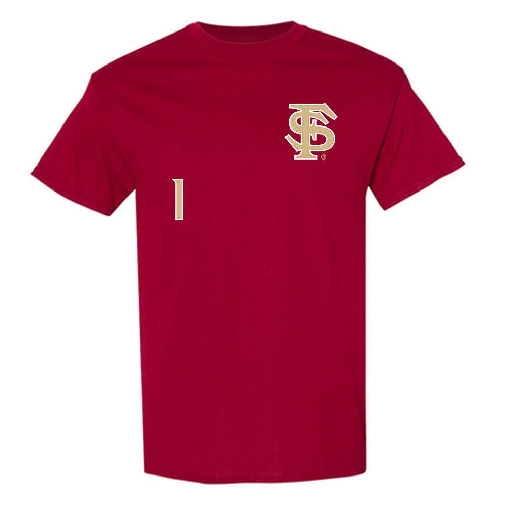 FSU - NCAA Women's Lacrosse : Sienna Cassella - Replica Shersey T-Shirt-0