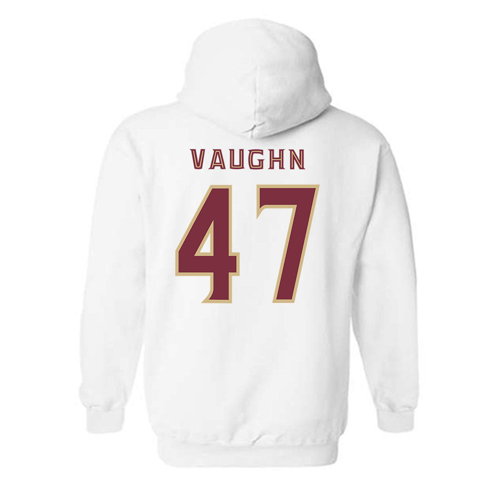 FSU - NCAA Baseball : Rhett Vaughn - Replica Shersey Hooded Sweatshirt