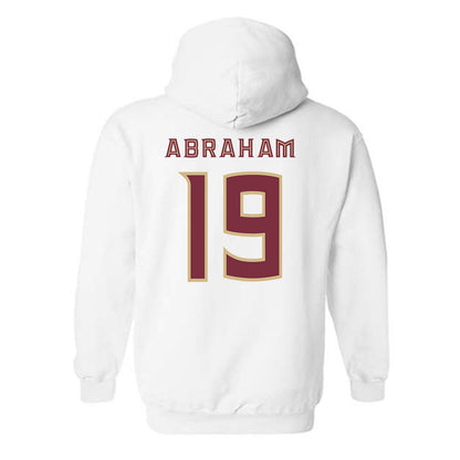 FSU - NCAA Baseball : John Abraham - Replica Shersey Hooded Sweatshirt-1