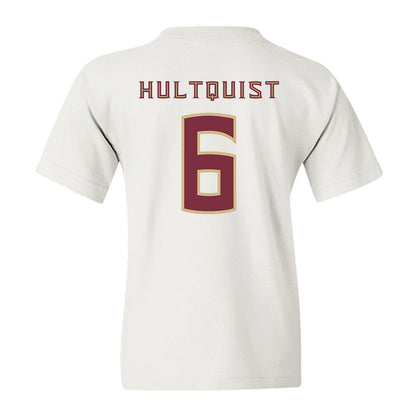 FSU - NCAA Beach Volleyball : Kenzie Hultquist - Replica Shersey Youth T-Shirt-1