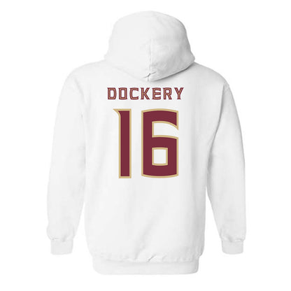 FSU - NCAA Softball : Averi Dockery - Replica Shersey Hooded Sweatshirt-1
