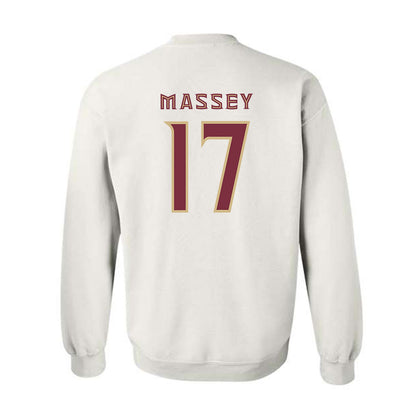 FSU - NCAA Beach Volleyball : Myriah Massey - Replica Shersey Crewneck Sweatshirt