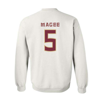 FSU - NCAA Men's Basketball : Kobe MaGee - Replica Shersey Crewneck Sweatshirt-1