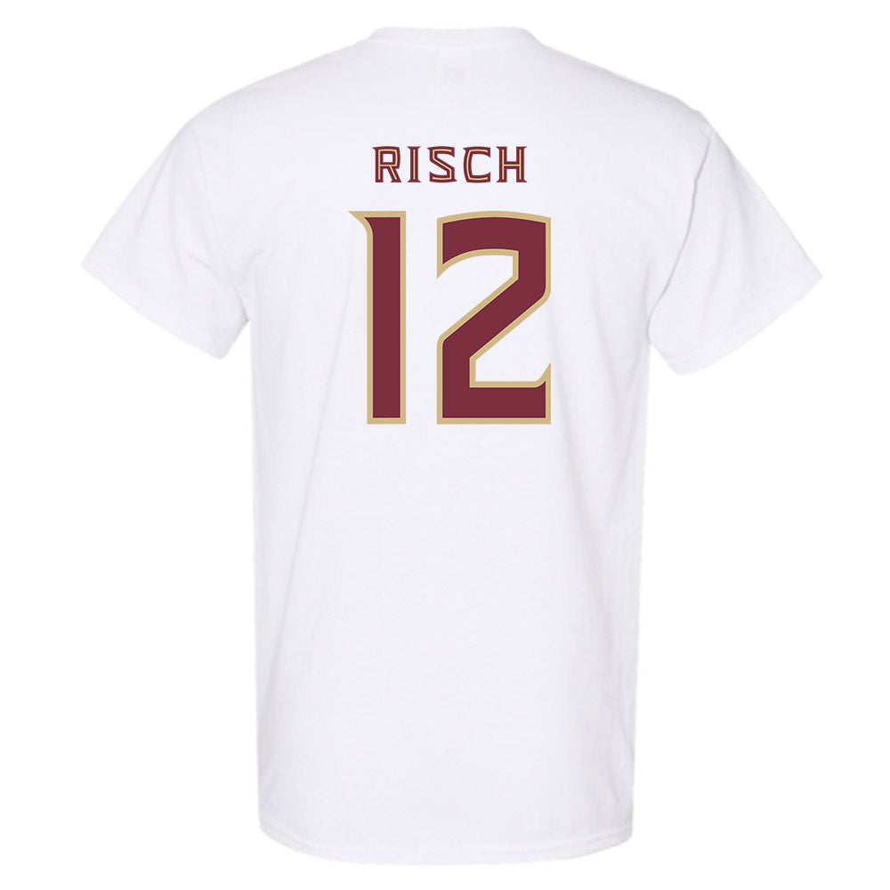 FSU - NCAA Women's Basketball : Emma Risch - Replica Shersey T-Shirt-1