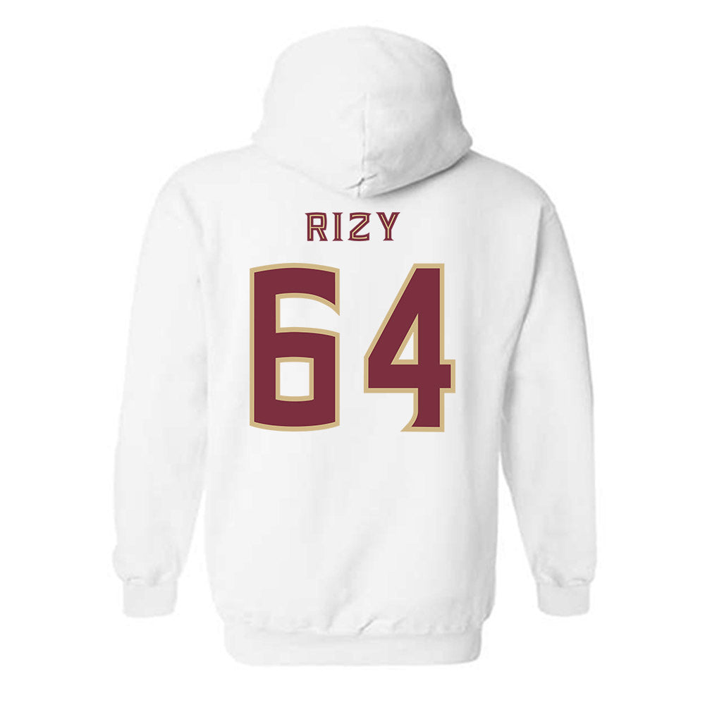 FSU - NCAA Football : Jacob Rizy - Replica Shersey Hooded Sweatshirt-1