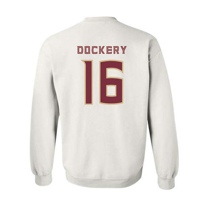 FSU - NCAA Softball : Averi Dockery - Replica Shersey Crewneck Sweatshirt-1