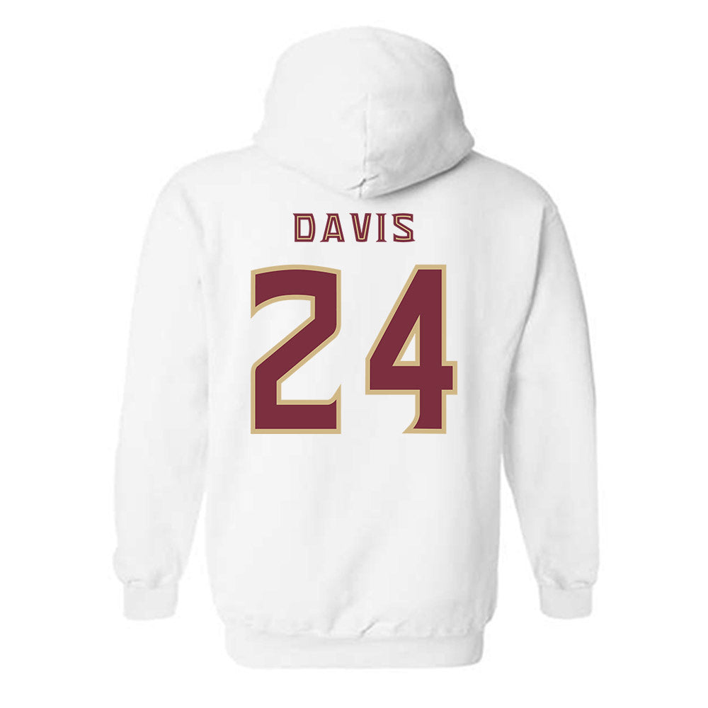 FSU - NCAA Women's Basketball : Pania Davis - Replica Shersey Hooded Sweatshirt-1
