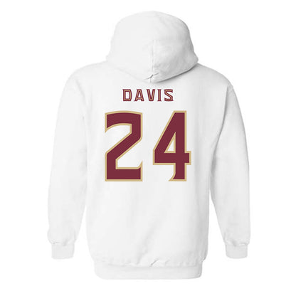 FSU - NCAA Women's Basketball : Pania Davis - Replica Shersey Hooded Sweatshirt-1